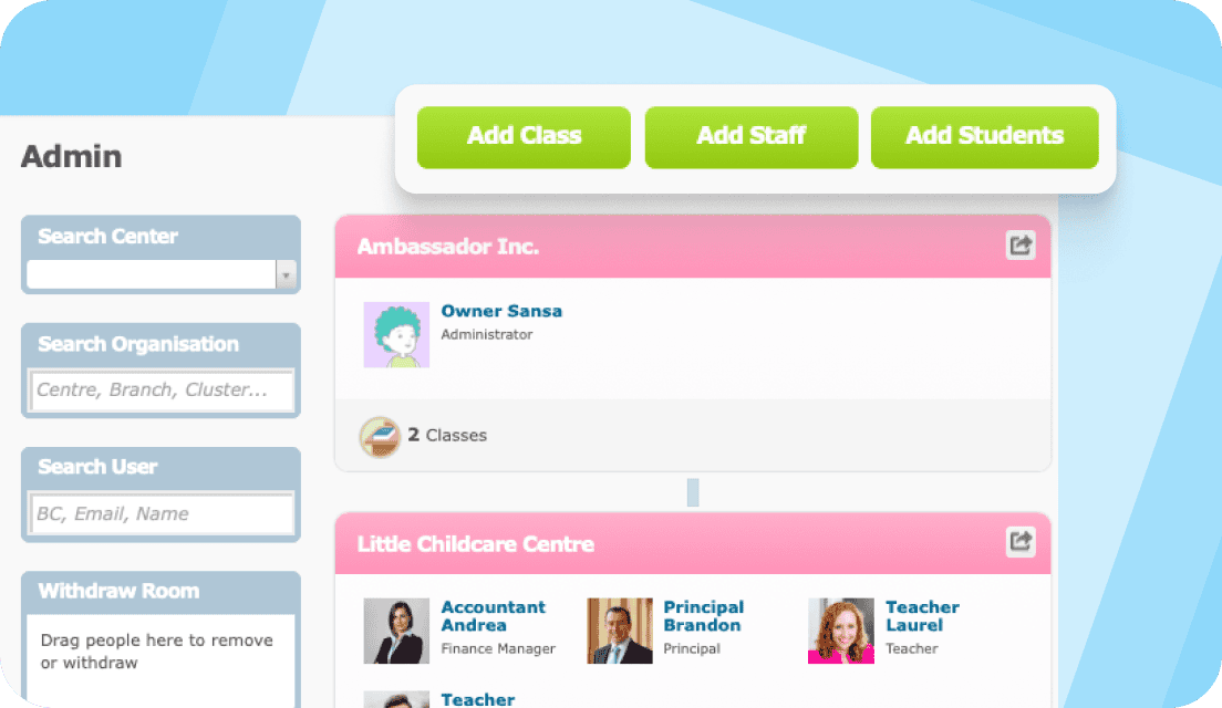 Manage your school in one platform
